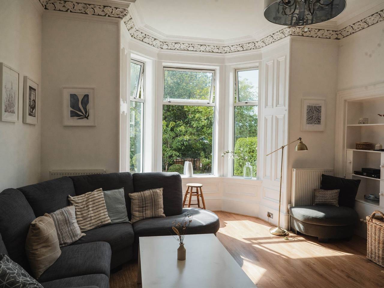 Viktorianische Villa mit Strandblick in Dundee, Angus