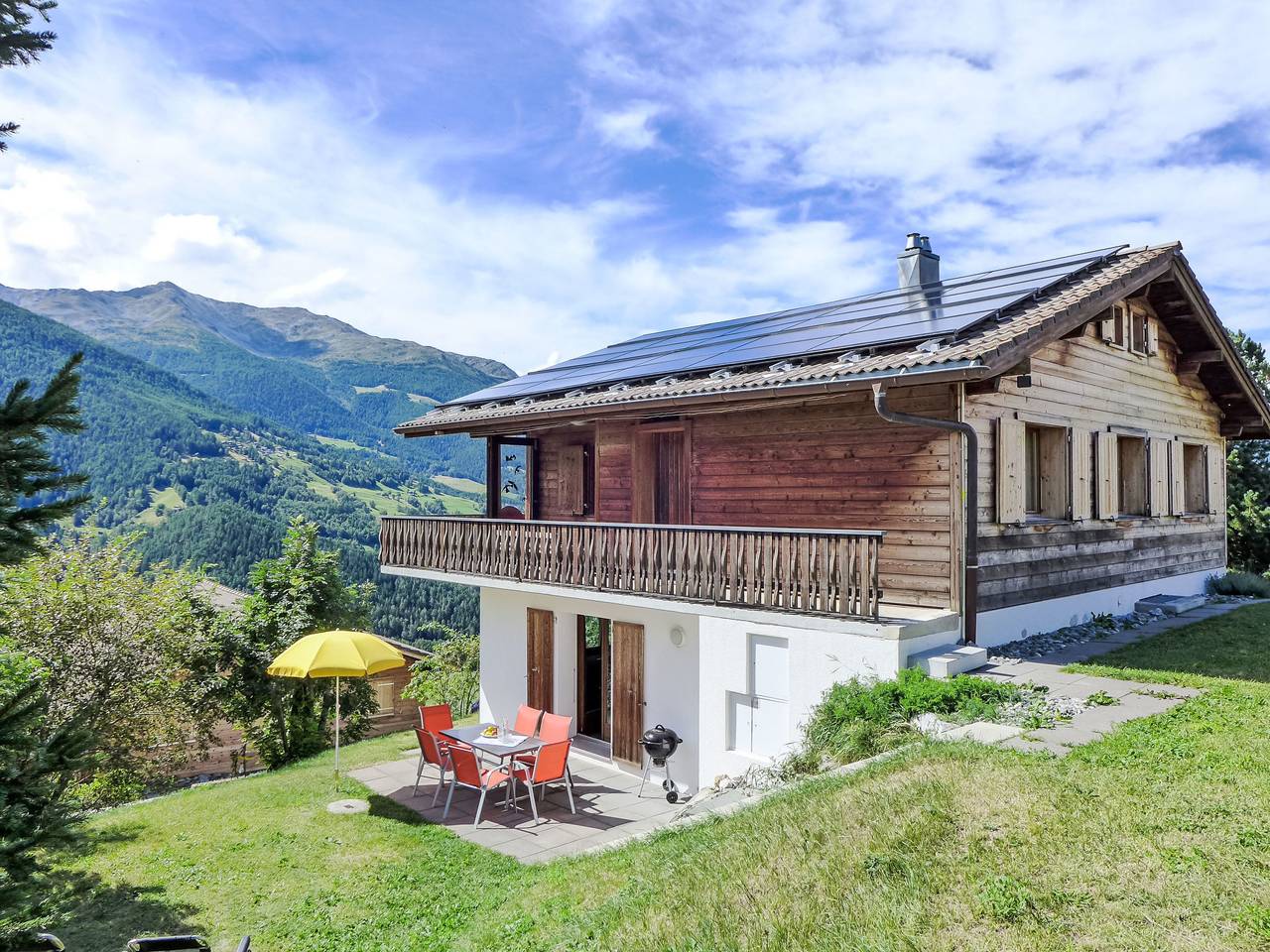 Ganze Wohnung, Chalet Gredetsch 6B in Bürchen, Walliser Alpen