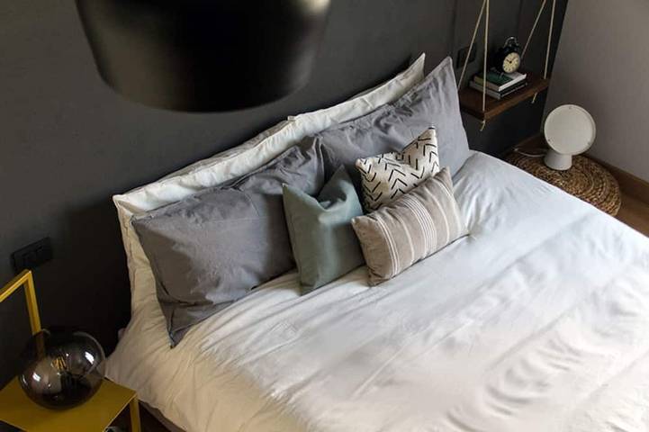 Brandneue Wohnung im Zentrum von Cagliari, drei Zimmer mit eigenem Bad in Villanova (Sardinia), Cagliari