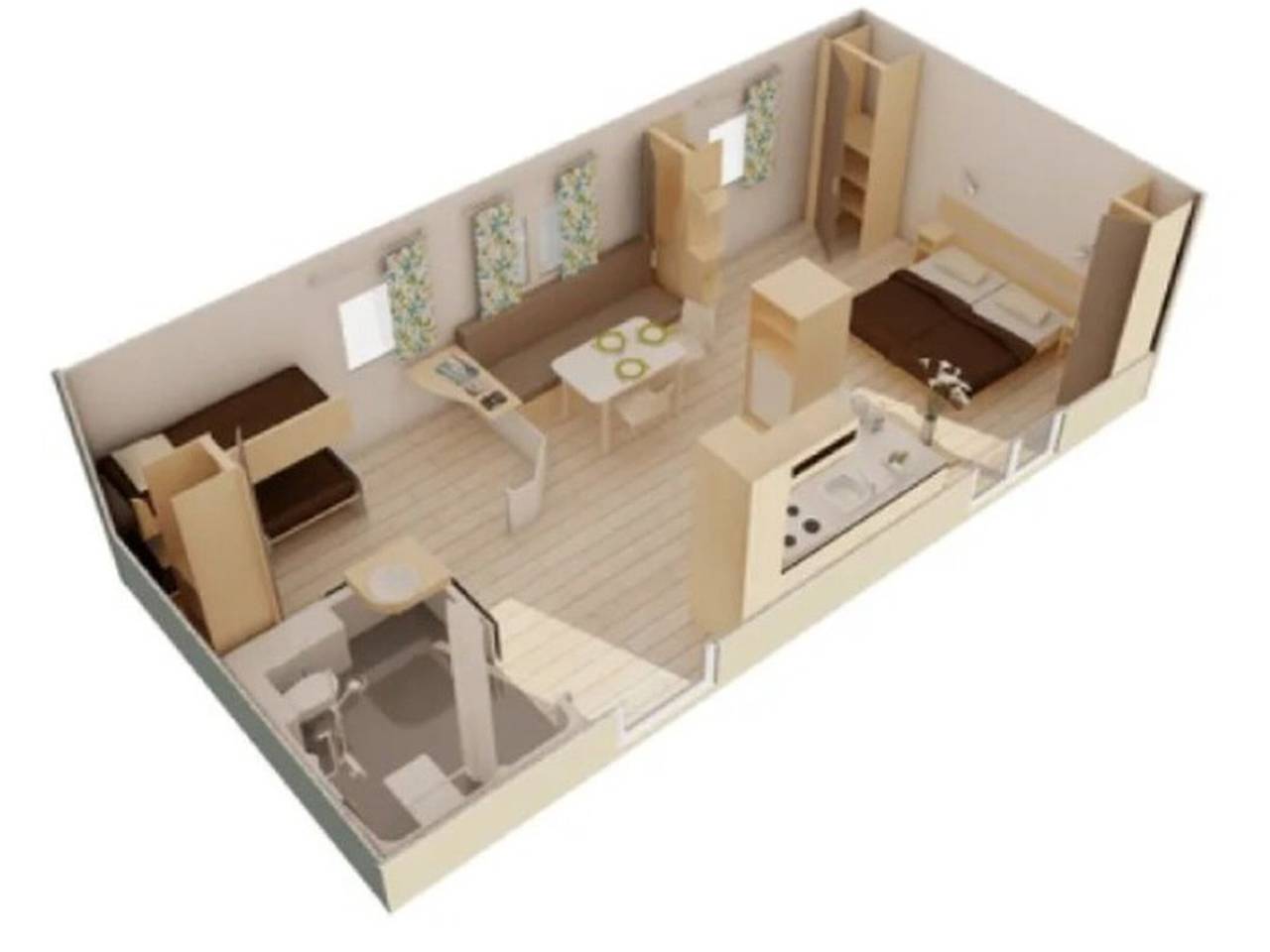 Mobil-home Accessible - Terrasse - Loudéac in Loudéac, Cotes-d'Armor