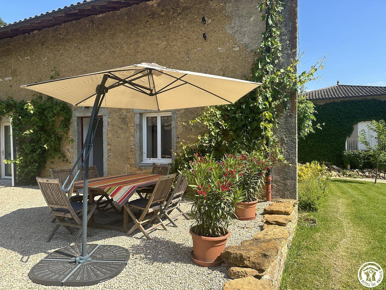 Le gîte du vallon de France in Meillonnas, Región de Bourg-en-Bresse
