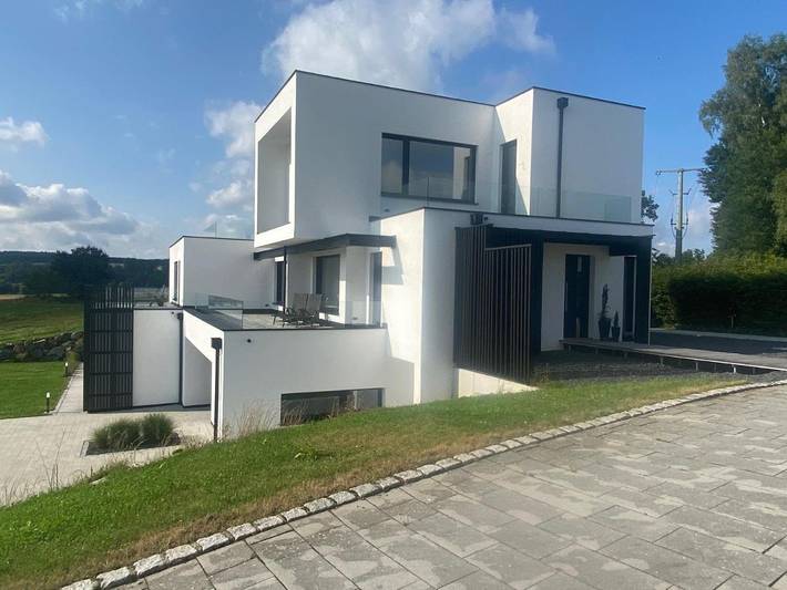 Ferienwohnung für 5 Personen, mit Terrasse und Garten sowie Sauna und Ausblick in Moosbach - 2