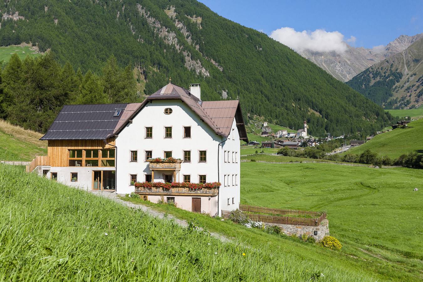 Appartamento intero, Appartamento 'Josephus - Domicilium Iii' con vista sulle montagne, terrazza in comune e Wi-Fi in Madonna di Senales, Senales