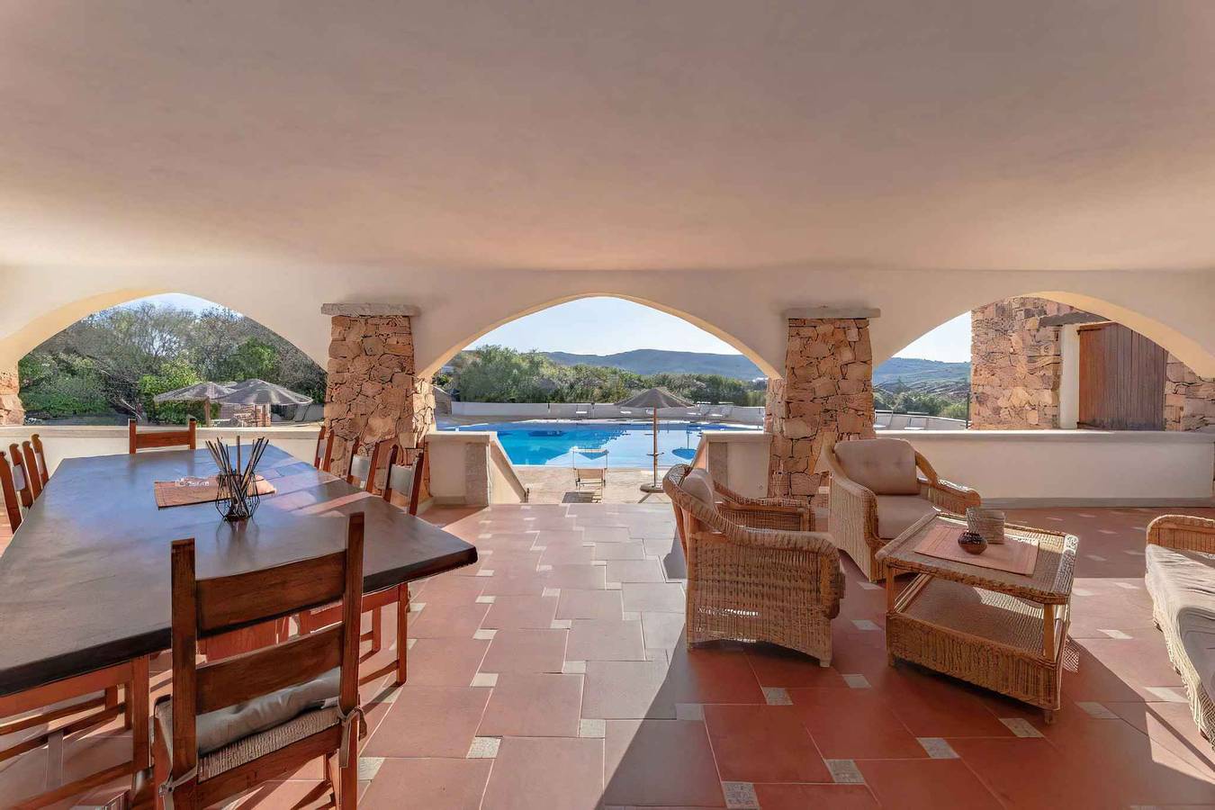 Appartamento intero, Appartamento con piscina  in Villaggio Marineledda, Costa Smeralda