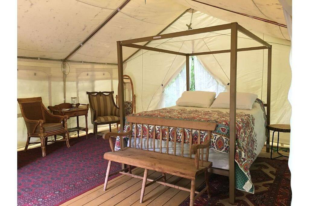 Cana Tent & Breakfast (Flx Glamping for 2+) in Yates County
