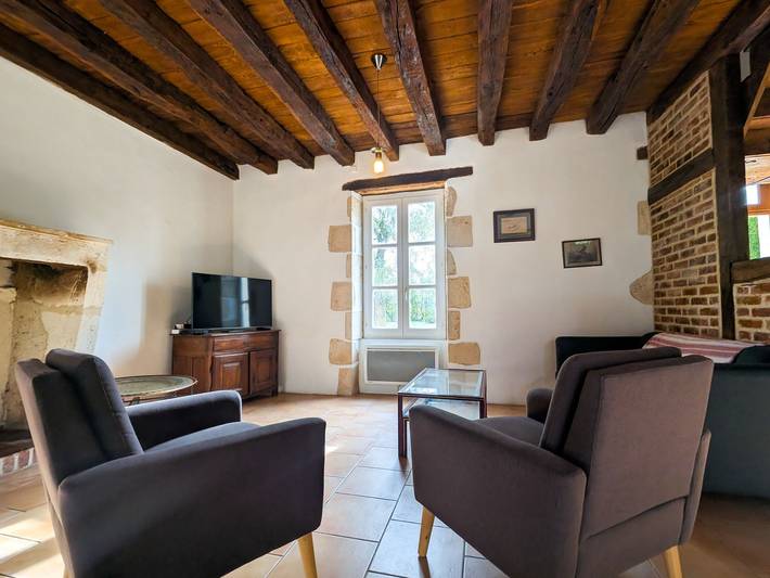 Gemütliches Ferienhaus im Naturpark mit Pool und großem Garten in Bélâbre, Le Blanc und Umgebung