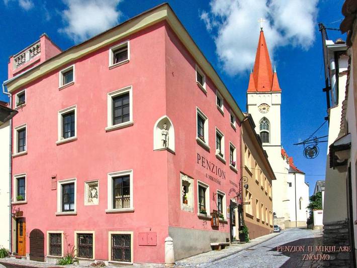 Hotel dla 2 osób, z taras w Znojmo