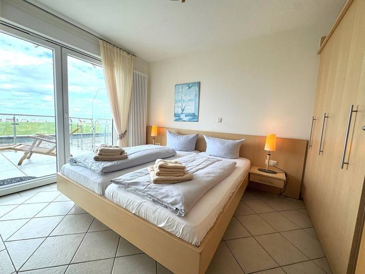 Ferienwohnung für 2 Personen, mit Balkon in Norderney Weststrand