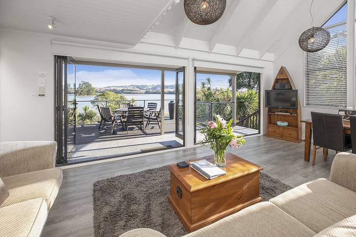 Gîte pour 6 personnes, avec balcon à Raglan