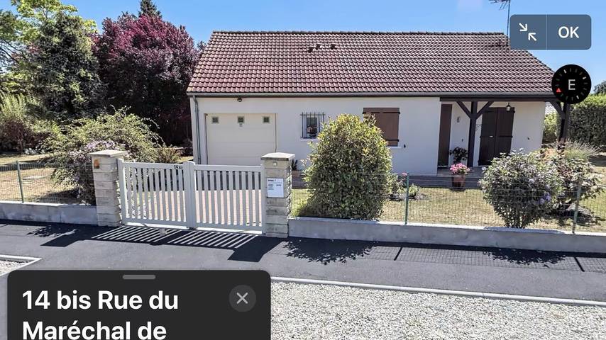 Gîte pour 4 personnes, avec jardin et terrasse
