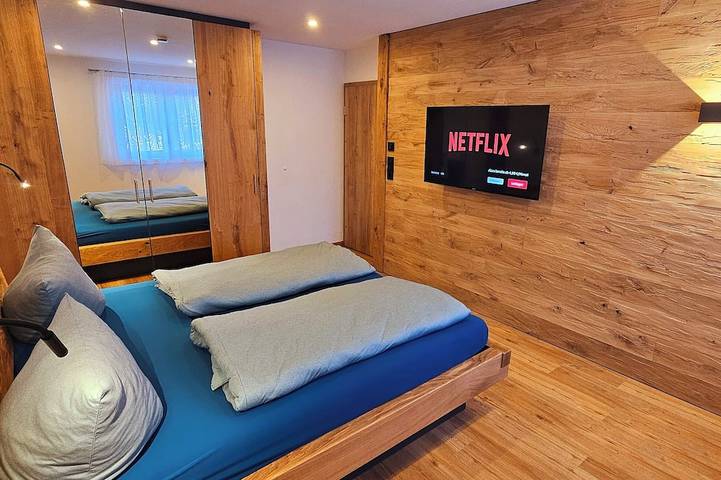 Ferienwohnung für 5 Personen, mit Sauna und Garten sowie Terrasse in Halblech