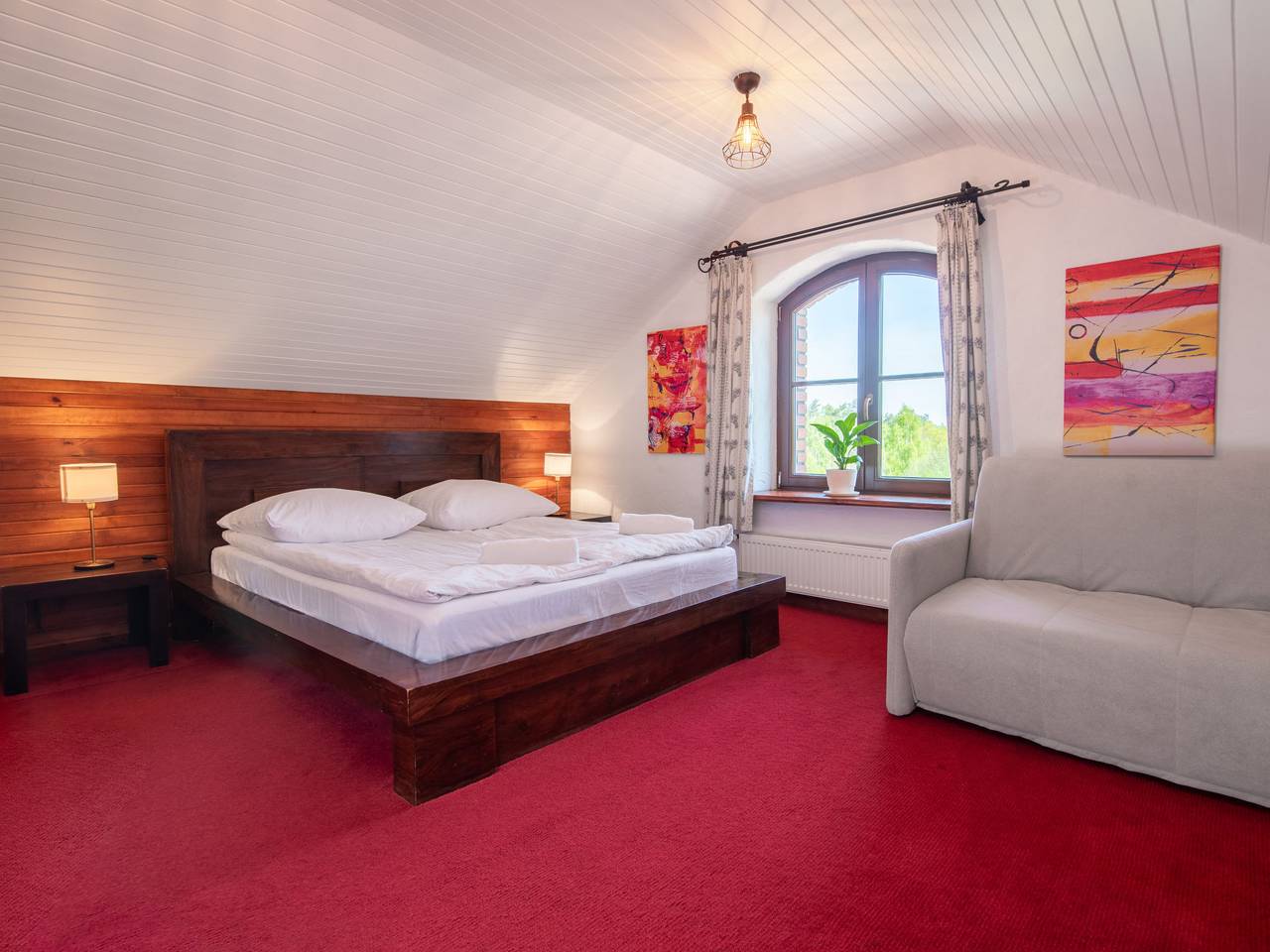 Osada Ulnowo in Grunwald, Pojezierze Iławskie