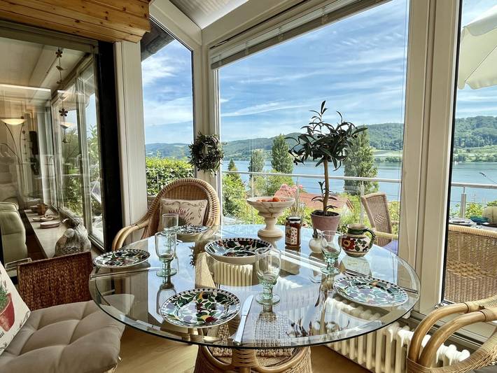 Ferienhaus für 4 Personen, mit Balkon und Garten sowie Seeblick am Bodensee - 3