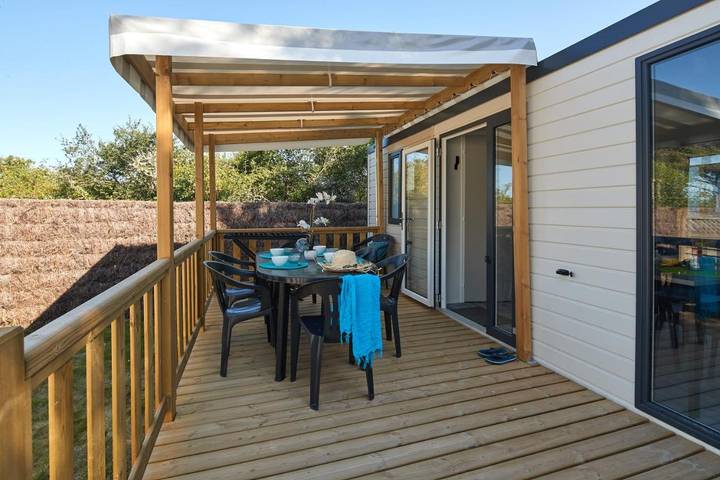 Location de vacances pour 4 personnes, avec terrasse et piscine dans Quimiac - 3