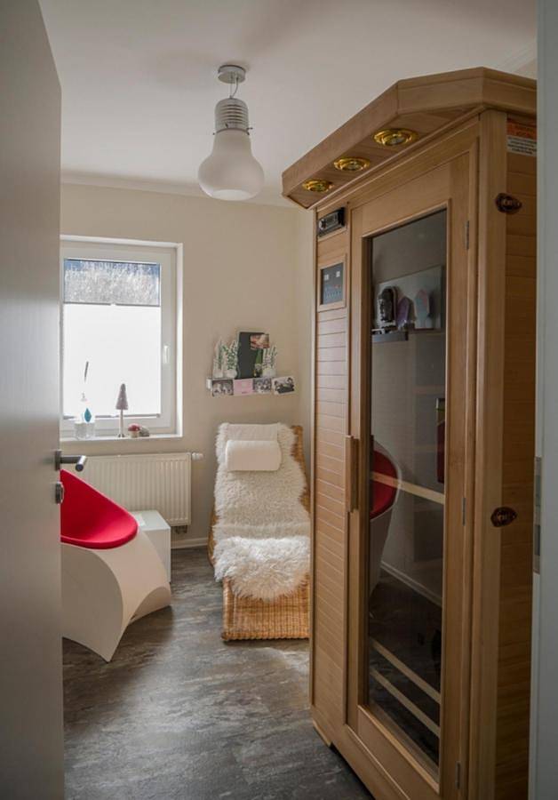 Ferienhaus für 14 Personen, mit Balkon und Terrasse sowie Garten und Sauna in Rees - 3