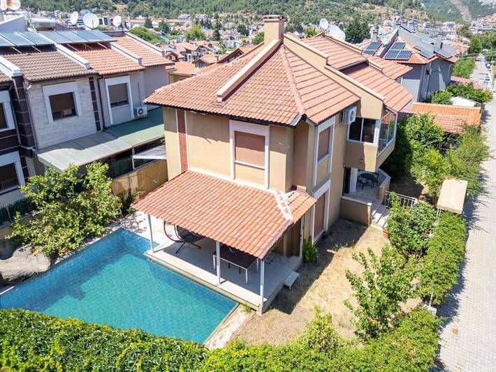 Villa pour 6 personnes, avec balcon ainsi que piscine et jardin à Marmaris - 3