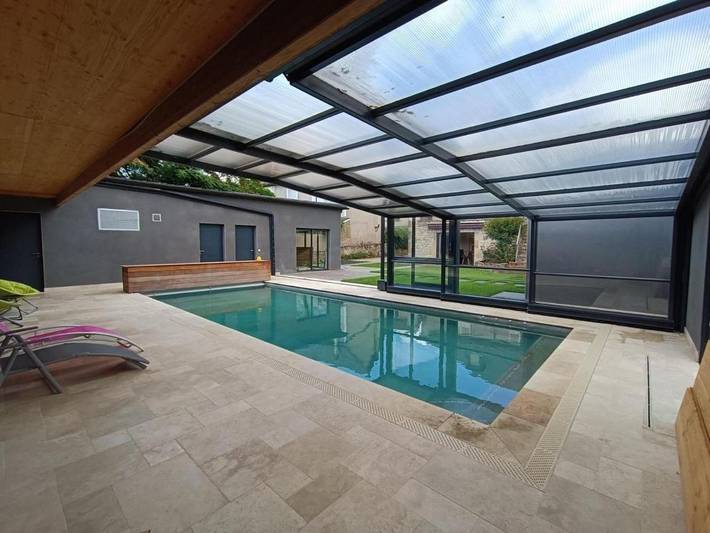 Maison de vacances pour 4 personnes, avec Terrasse et Piscine
