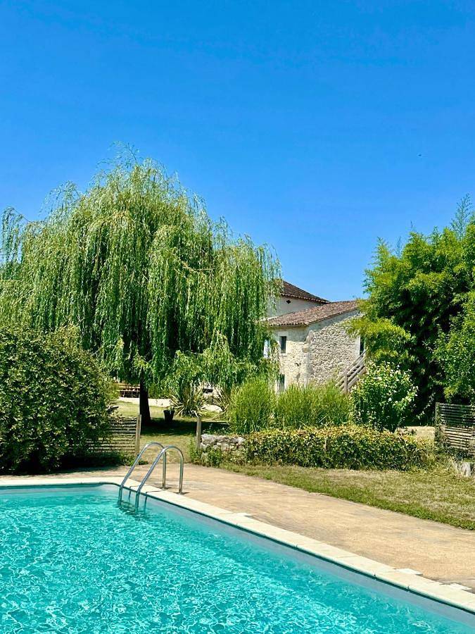 Maison d’hôte pour 2 personnes, avec Terrasse et Jardin ainsi que Piscine et Vue
