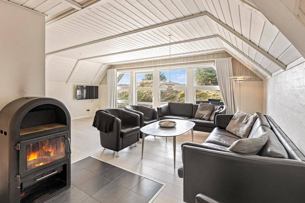 Reetgedecktes Poolhaus mit Sauna auf Rømø in Sønderstrand, Tagholm