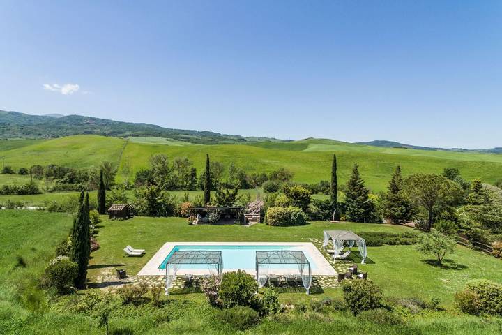 Villa pour 16 personnes, avec piscine dans Val d'Orcia - 2