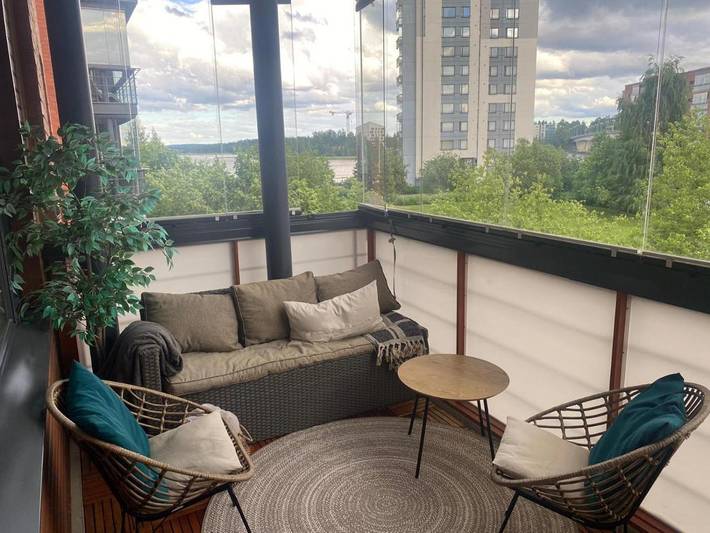 Appartement de vacances pour 2 personnes, avec balcon et sauna