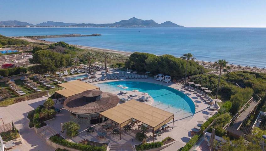 Hôtel pour 2 personnes, avec Balcon et Terrasse ainsi que Jardin et Bassin pour enfant