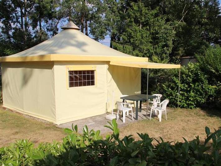 Camping l'Hermitage - Bungalow de lona 5 personas - Bungalow de lona (sin instalaciones sanitarias) in Guémené-Penfao, Châteaubriant y alrededores