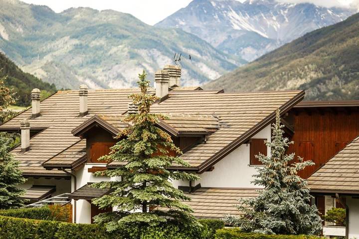 Casa vacanza per 4 persone, con Balcone e Terrazza nonché Panorama a Oulx