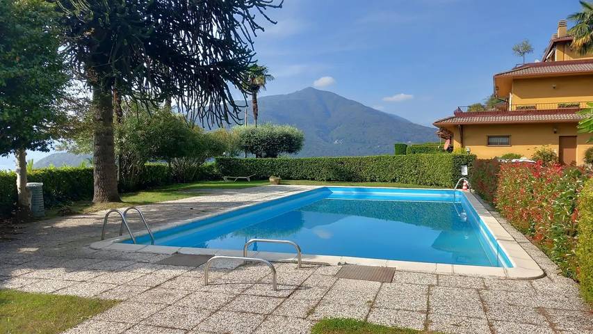 Ferienhaus für 5 Personen, mit Pool und Garten am Lago Maggiore