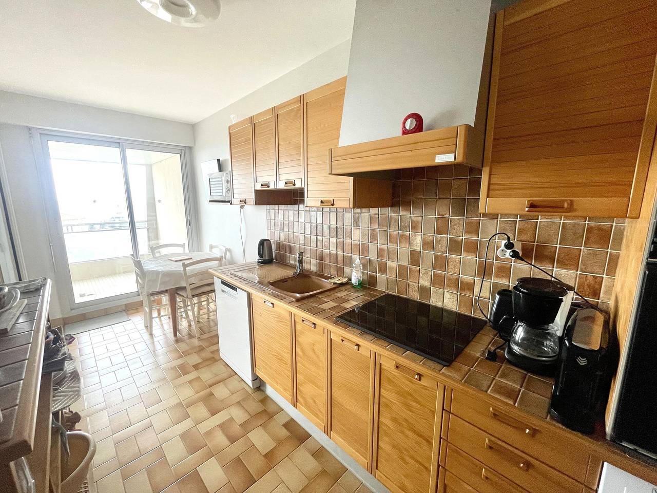 Appartement entier, Appartement vue mer avec balcon, parking privé, aux Sables-d'Olonne in Les Sables-d'Olonne, Vendée