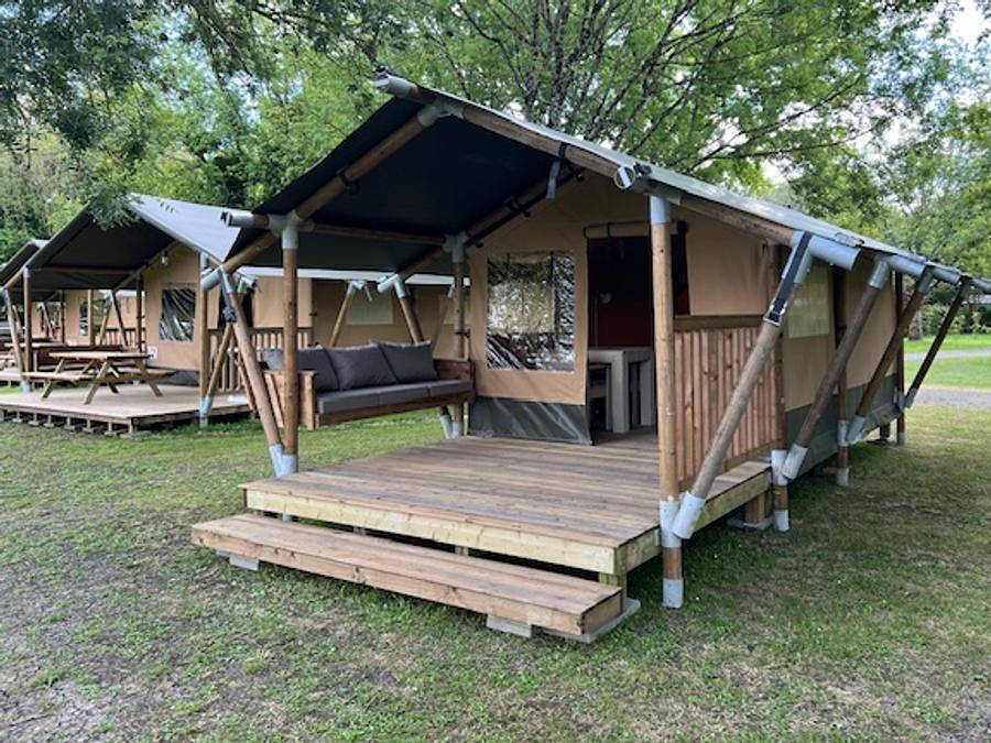 Camping Vallée de L'Indre - Tent 2 persons - Safari Outstanding tent without sanitary facilities in Montbazon, Tours region