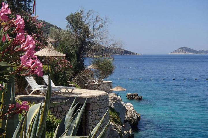 Maison de vacances pour 5 personnes, avec piscine et jardin dans Province d'Antalya