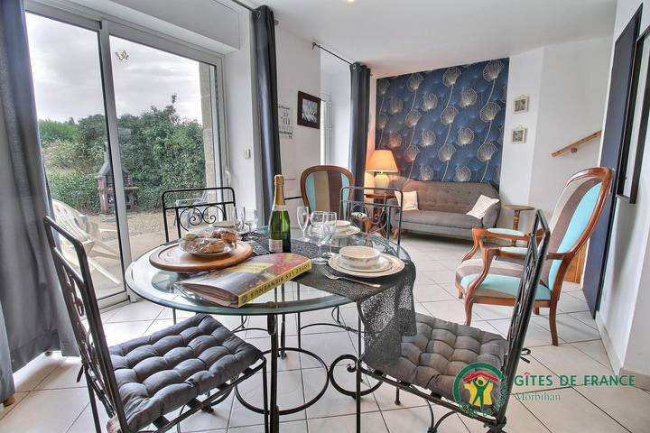 Gîte pour 3 personnes, avec terrasse, animaux acceptés à Plouhinec (Morbihan) - 3