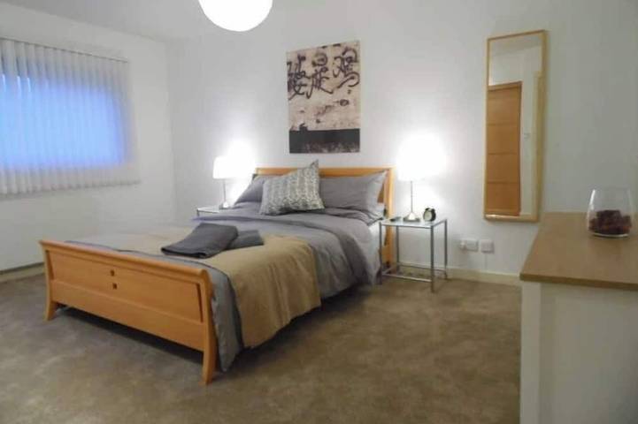 Ganze Wohnung, Moderne 2-Bett-Wohnung in der Nähe von Sse Hydro und Sec in Glasgow, Greater Glasgow und Clyde Valley
