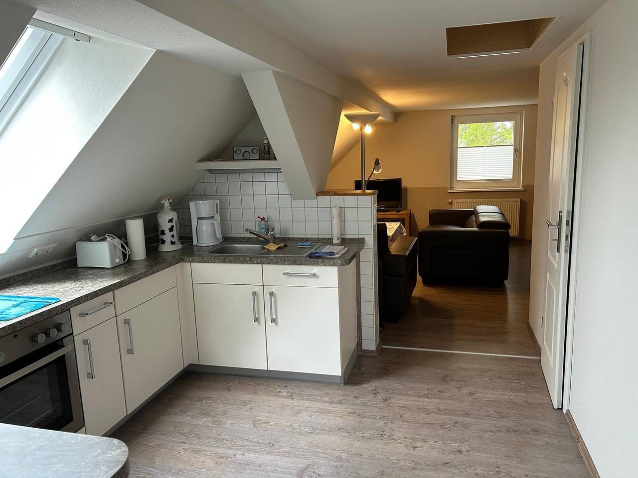Ganze Wohnung, Apartment '1' mit Wlan in Gribow, Vorpommern Greifswald