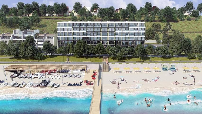 Apartament wakacyjny dla 6 osób, z widok i balkon w Odessa