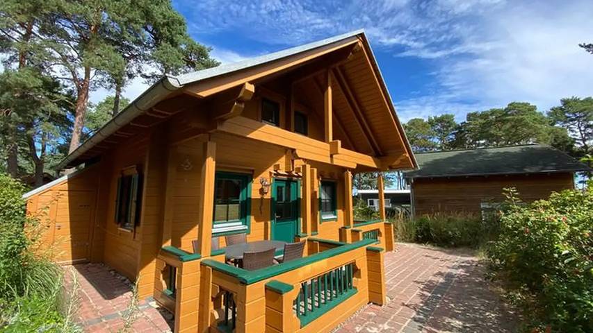 Ferienhaus für 5 Personen, mit Terrasse, mit Haustier in Baabe