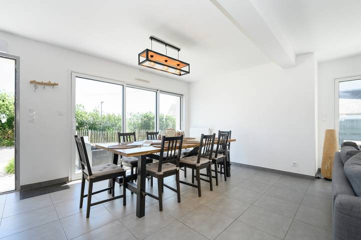 Maison de vacances 3 étoiles à Plouharnel avec terrasse, jardin privatifs et Wi-Fi in Plouharnel, Côte des Mégalithes