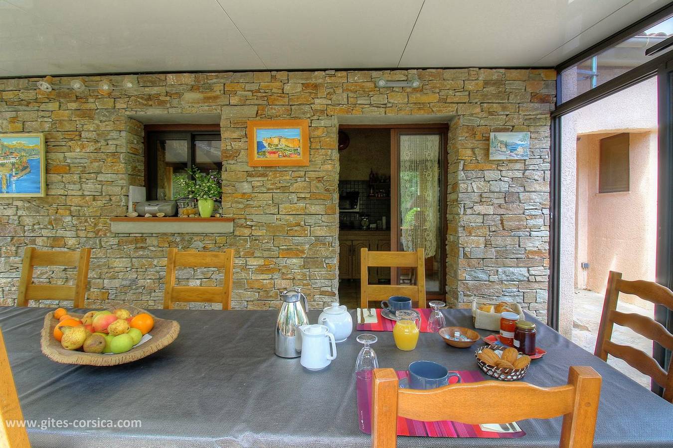 Alojamiento y desayuno para 2 personas con jardín in Pianotolli-Caldarello, Distrito de Sartène