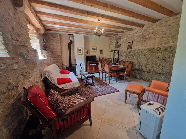 Location de vacances pour 7 personnes, avec balcon et vue à Joch