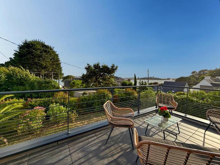 Villa pour 6 personnes, avec balcon et vue - 1