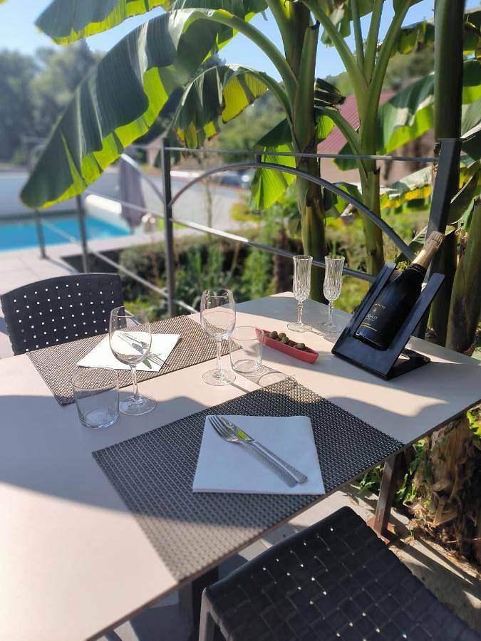 Hôtel pour 2 personnes, avec piscine et jacuzzi ainsi que sauna et jardin à Lamarche-sur-Saône - 3
