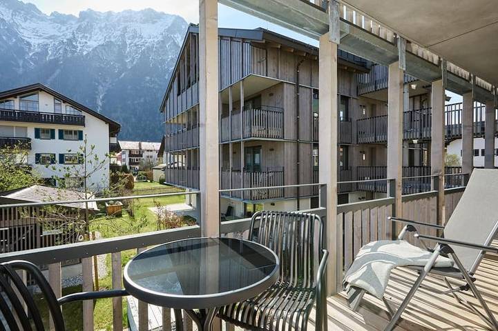 Hütte für 6 Personen, mit Balkon im Mittenwald
