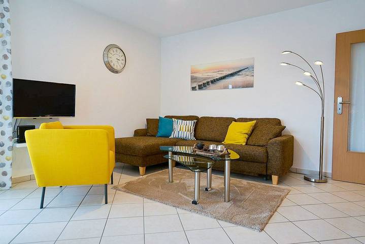 Ferienwohnung für 3 Personen, mit Balkon in Sahlenburg