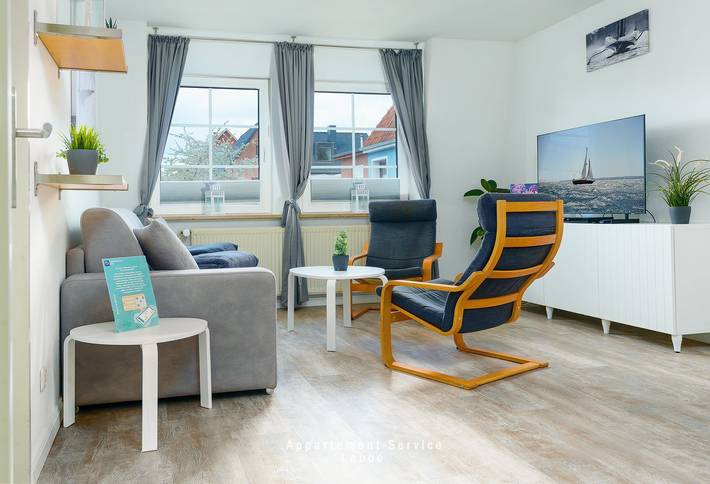 Ferienwohnung für 4 Personen, mit Whirlpool und Garten sowie Pool und Sauna