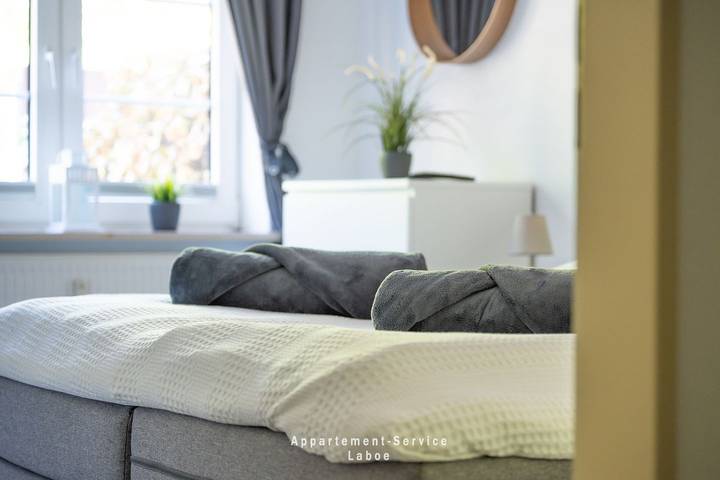 Ferienwohnung für 4 Personen, mit Pool und Whirlpool sowie Sauna und Garten in Laboe - 2