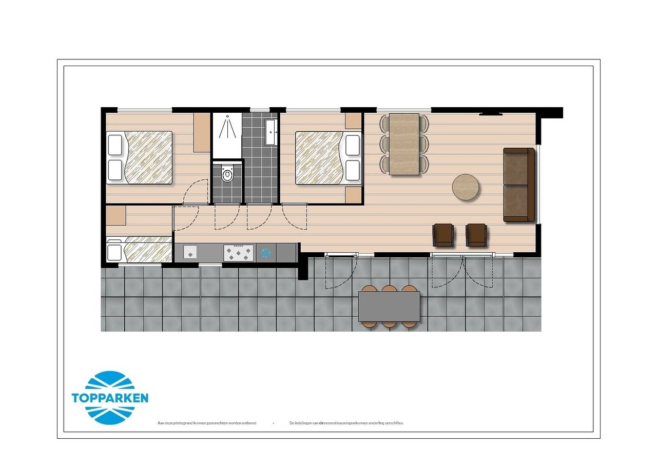 Résidence de Leuvert — Modul Spezial 6 Personen Wellness (Spa) in Nordbrabant