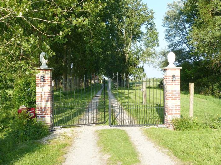 Chambre d’hôte pour 2 personnes, avec Terrasse ainsi que Jardin et Vue à West-Cappel