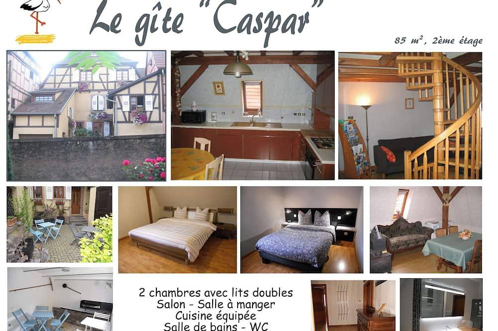 Entire apartment, Vacation apartment \"Caspar\" for 2 to 4 people in Obernai in Obernai, Sélestat-Erstein region