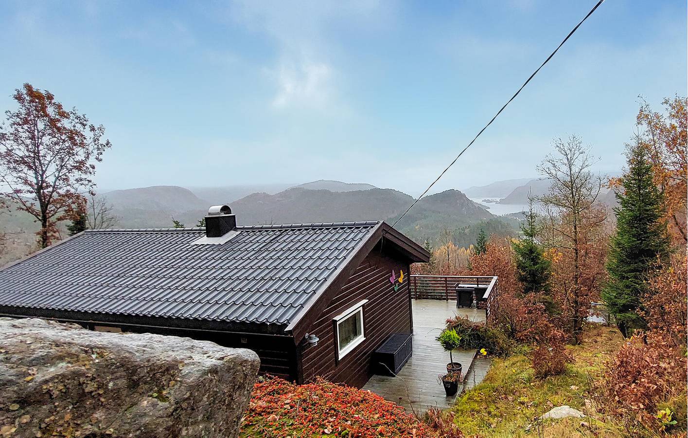 Ferienhaus für 5 Personen mit Garten in Farsund